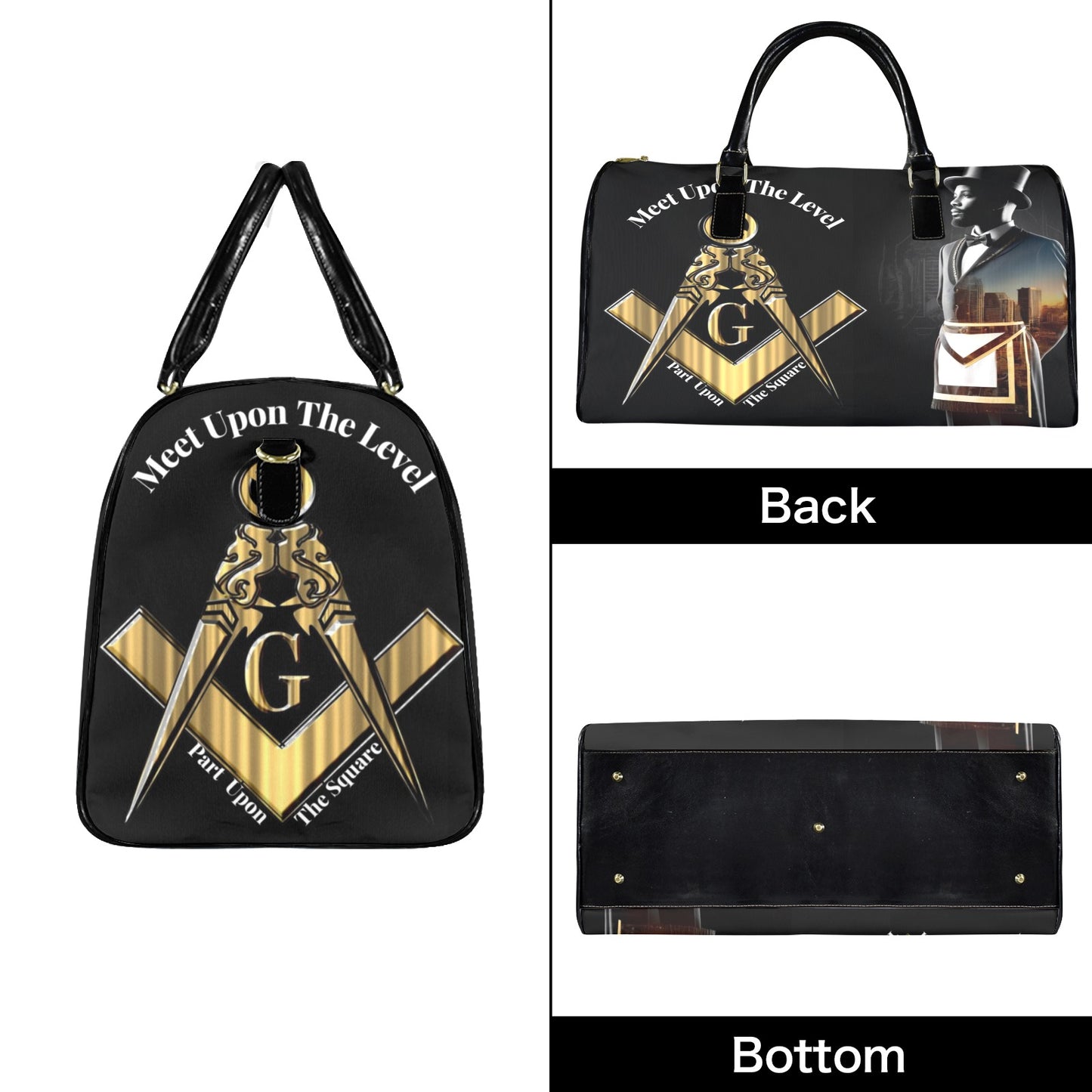 Masonic Meet Upon Duffle Bag – Versatile Travel Solution for the Modern Mason