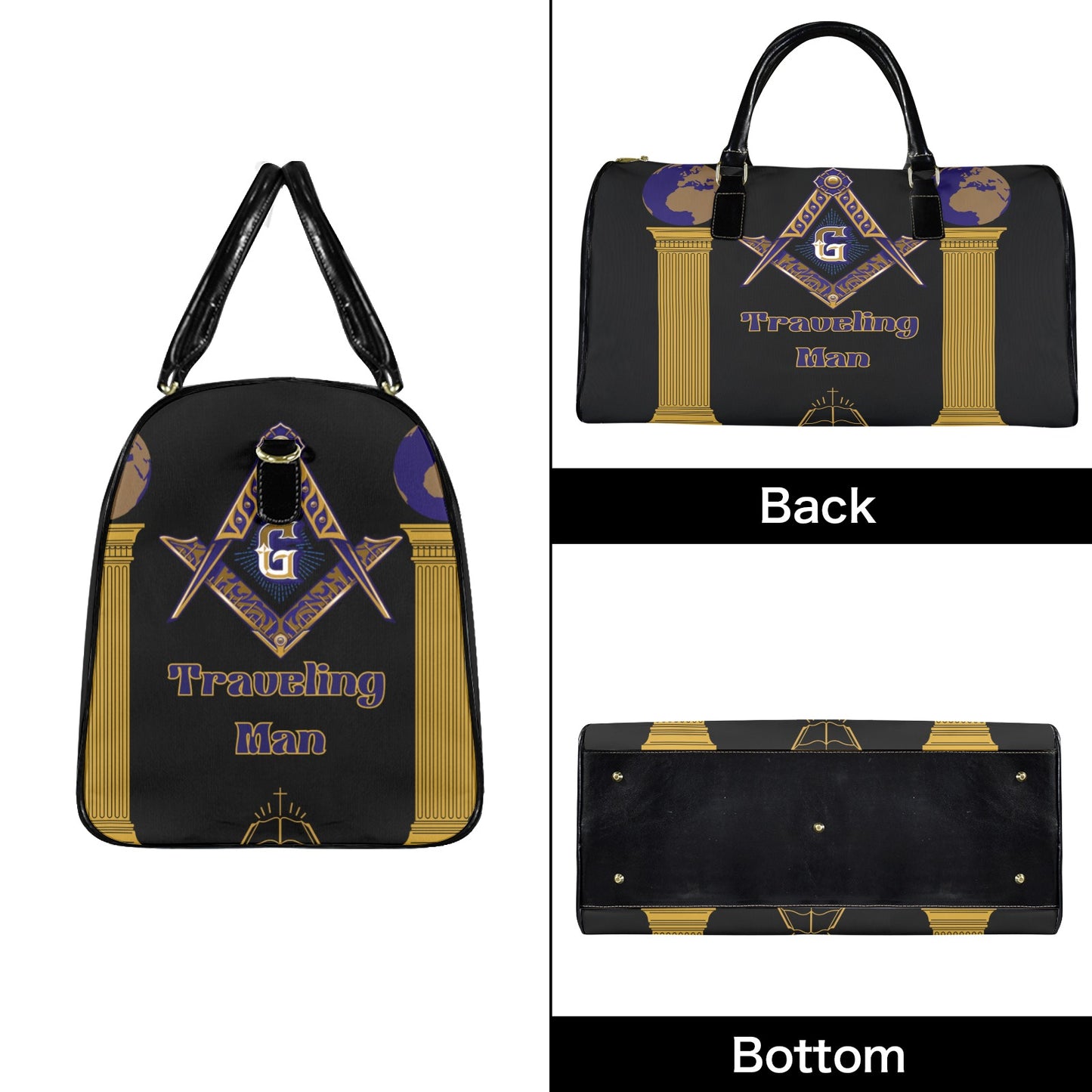 Traveling Man Duffle Bag - Versatile Travel Solution for the Modern Mason