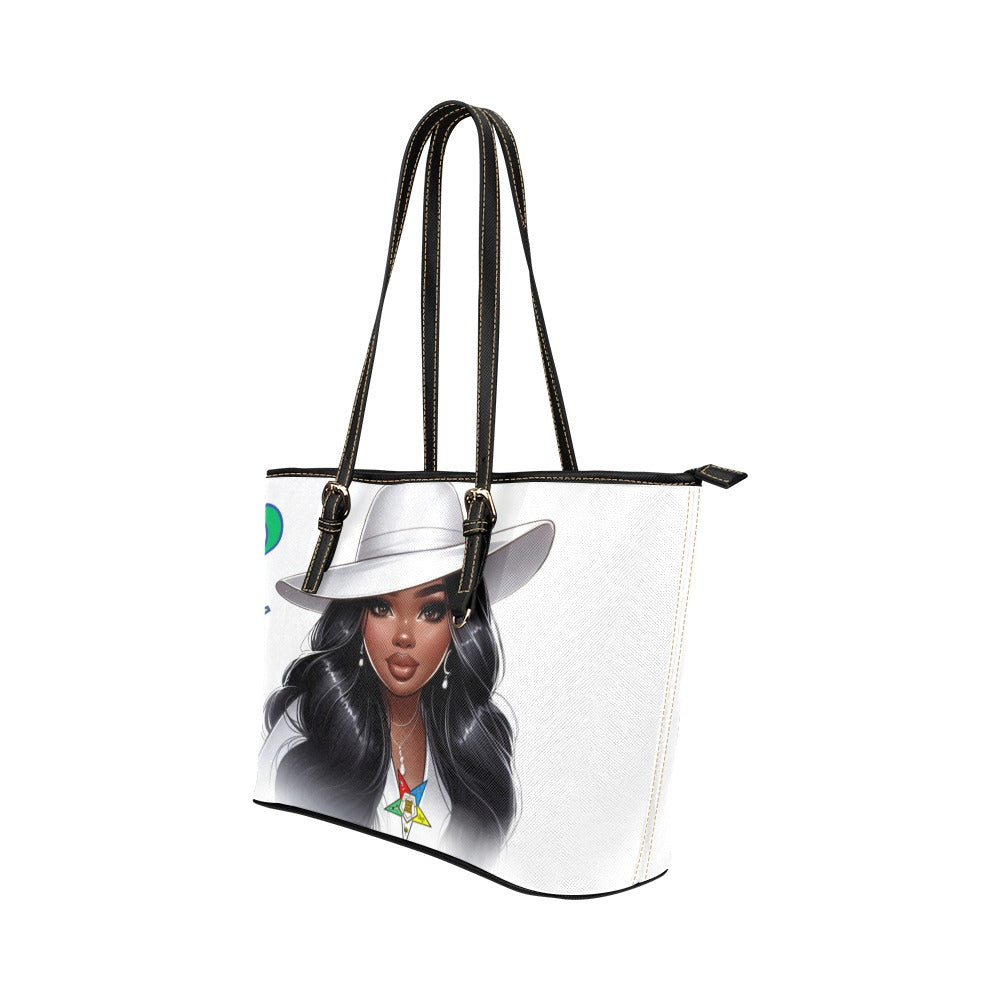 Exclusive Order of Eastern Stars Leather Bag ā Custom OES Accessory