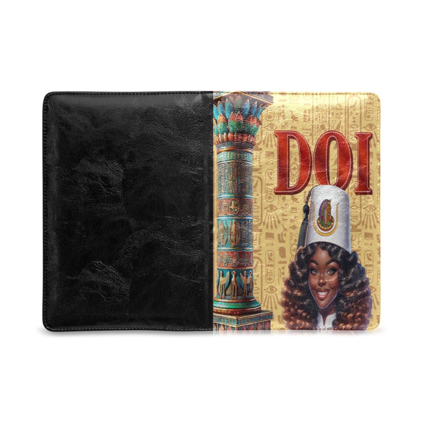 Daughters of Isis Writing Journals – Egyptian Heritage Design, High-Quality PU Leather Notebook for Daily Inspiration