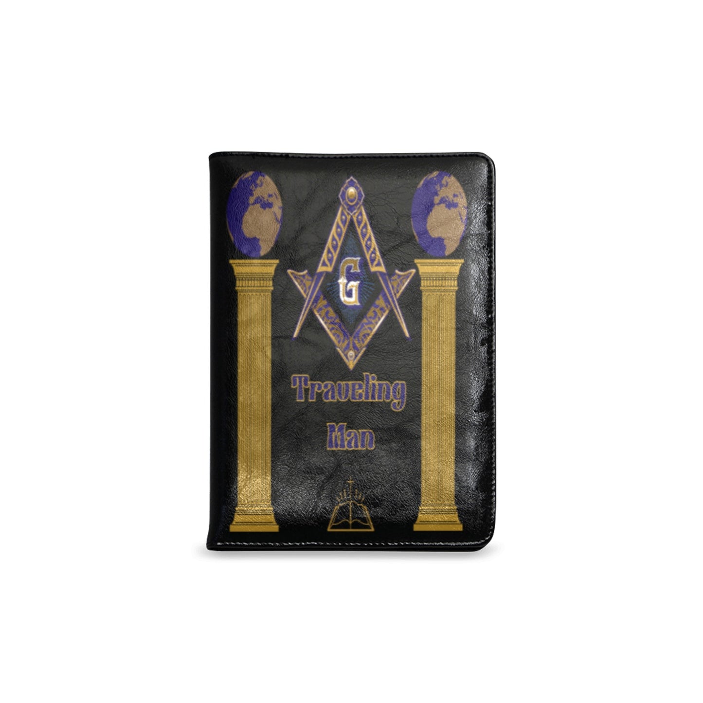 Traveling Man Notebook Custom Notebook A5
