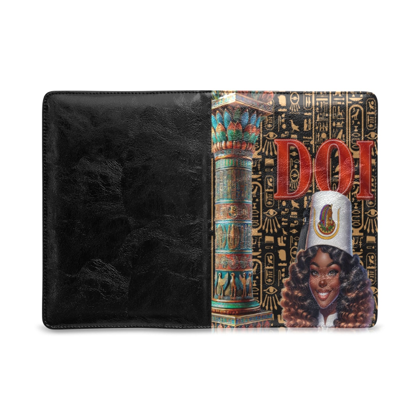 Daughters of Isis Writing Journals – Egyptian Heritage Design, High-Quality PU Leather Notebook for Daily Inspiration