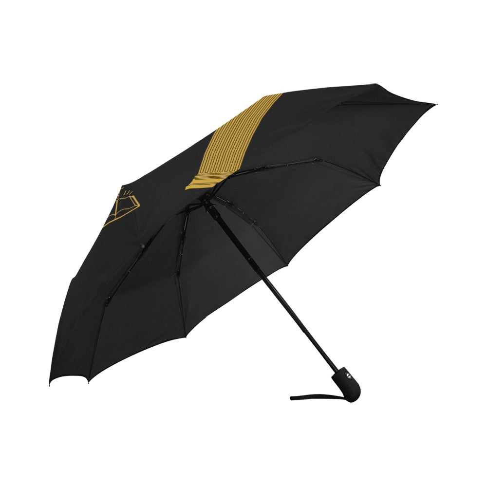 Traveling Man Masonic Umbrella - Classic Freemason Symbol Design