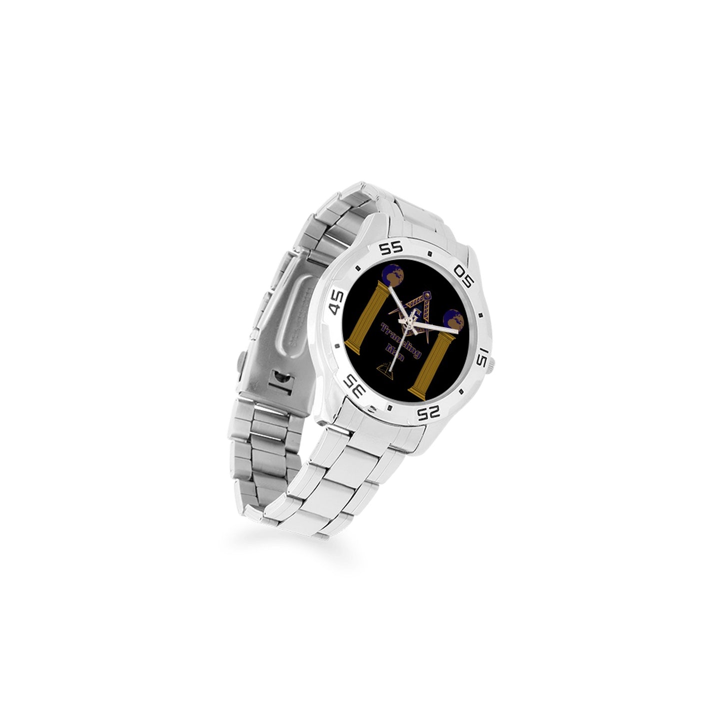 Traveling Man - Men's Stainless Steel Watch