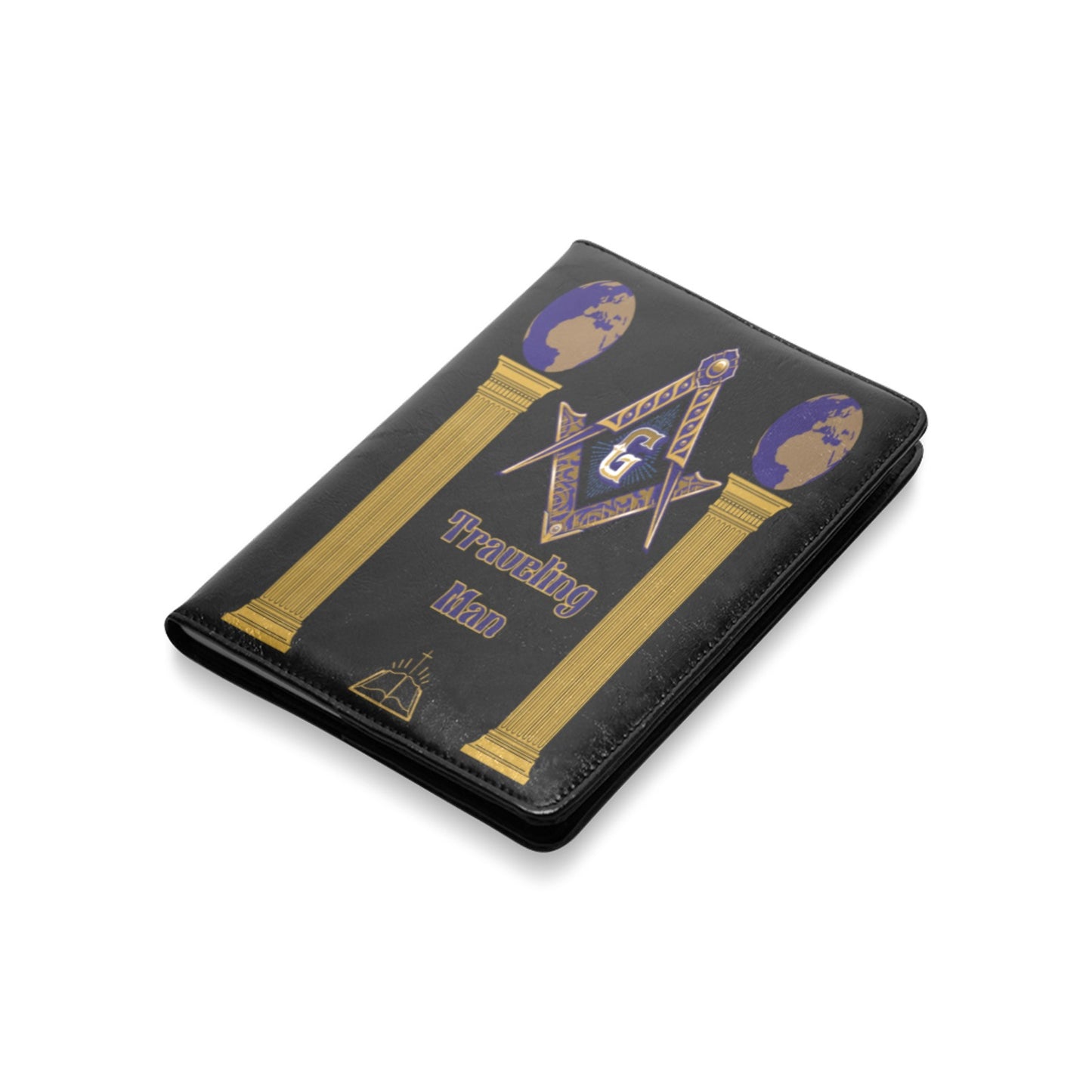 Traveling Man Notebook Custom Notebook A5