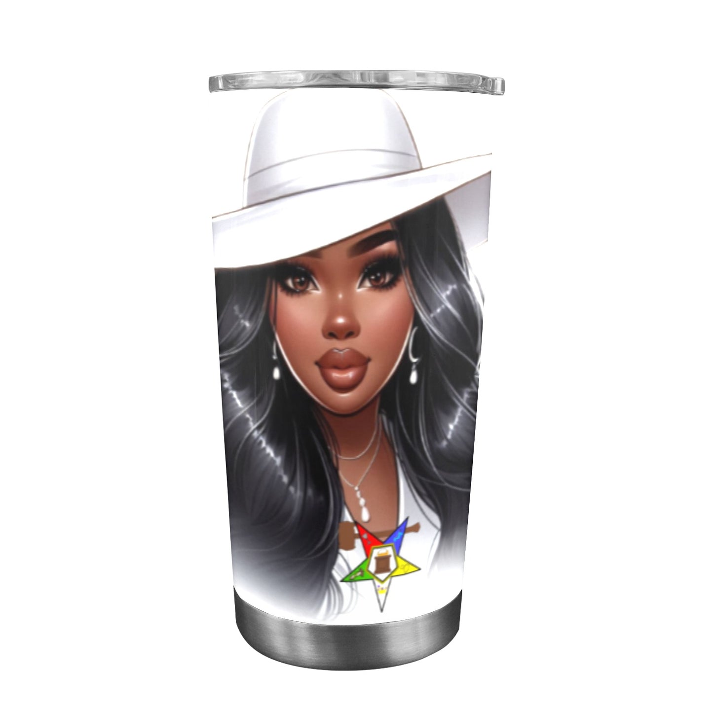 **Past Matron** OES Tumbler 20oz Mobile Tumbler with Clear Slide Lid