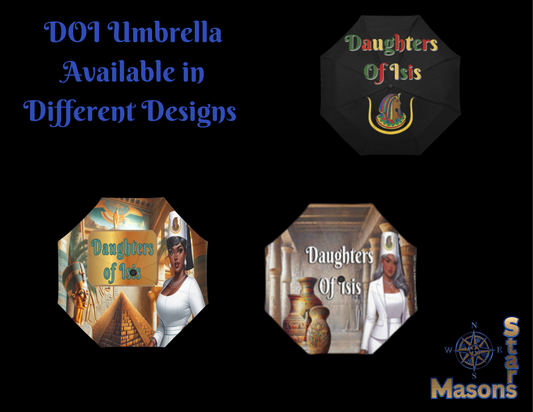 Vibrant Egyptian Theme Umbrellas – Daughters of Isis Design, High-Quality Rain and Sun Protection, Unique African Gifts